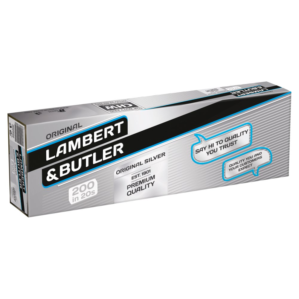 Lambert & Butler Original Silver 10mg British