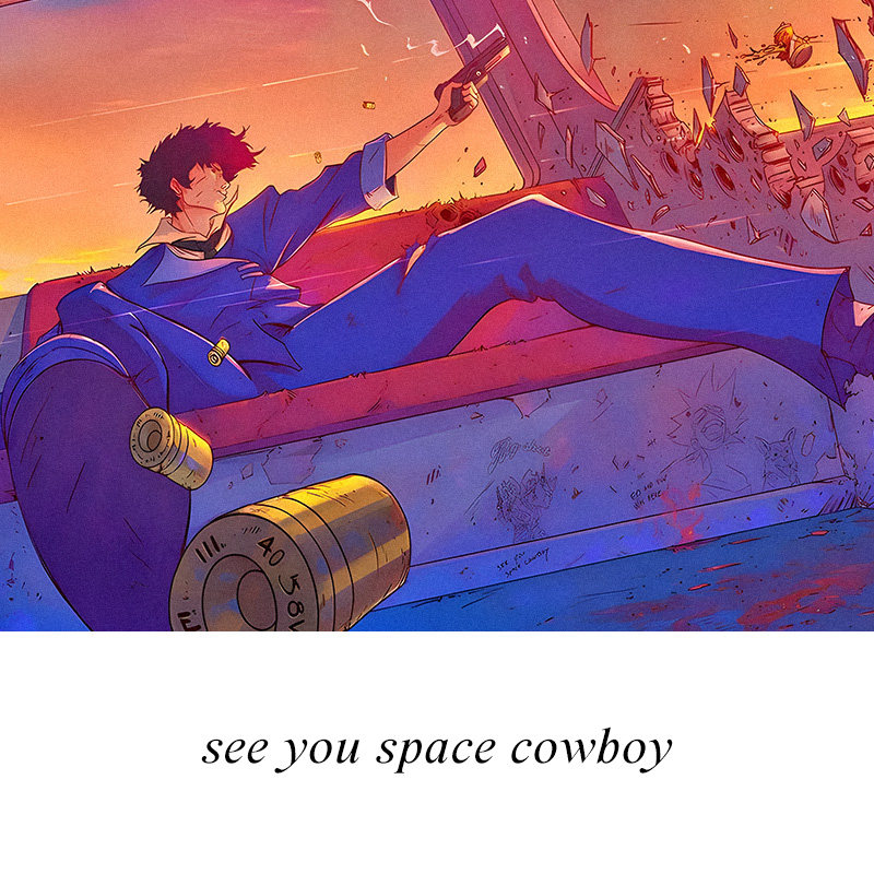 Cowboy星際牛仔水洗做舊 2026親子情侶男女同款 印花水洗短袖