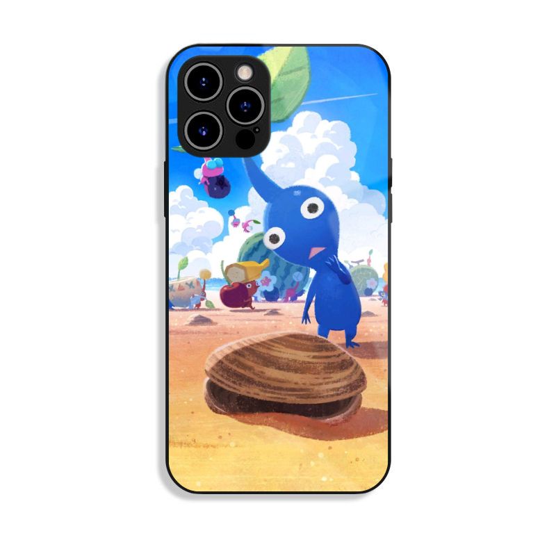 皮克敏 PIKMIN 高清鋼化玻璃手機殼