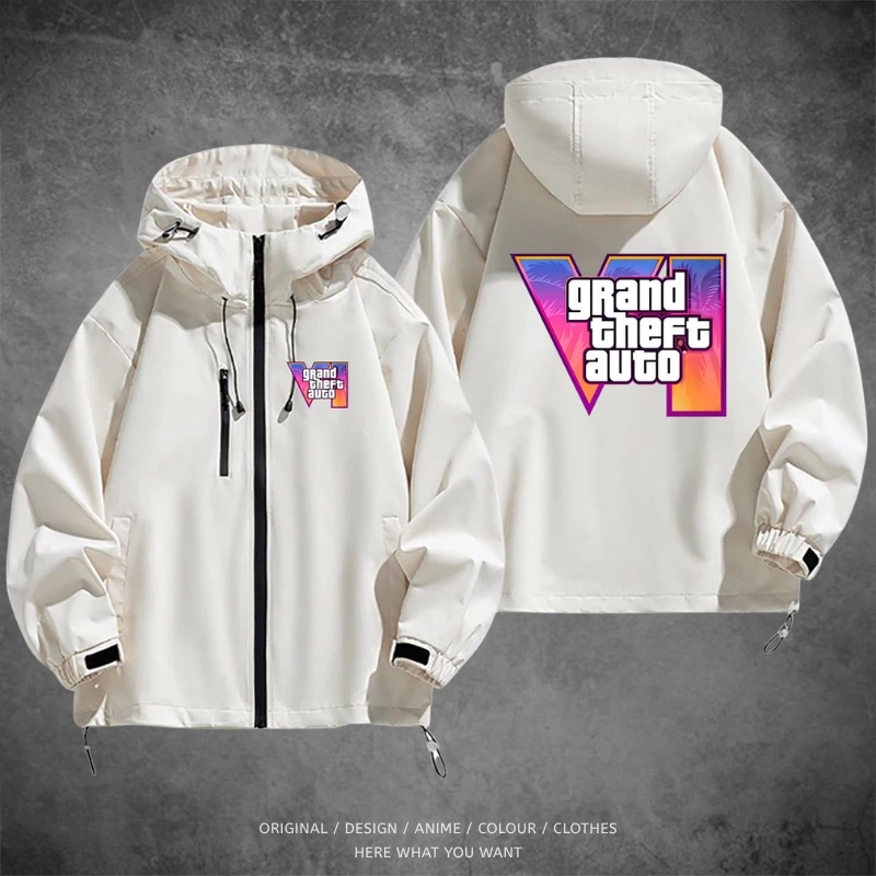 俠盜獵車手VI GTA6 機能外套｜防風防水戶外衝鋒衣