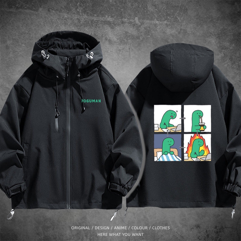 JOGUMAN 戶外機能防風防水衝鋒衣