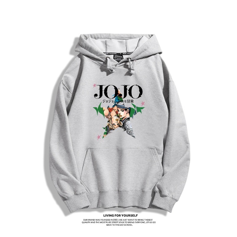 JOJO的奇妙冒險 聯名衛衣2025秋冬新款親子情侶裝連帽衛衣