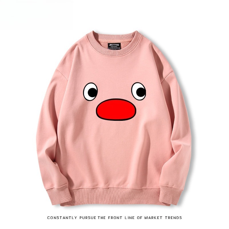 pingu 聯名親子情侶裝 圓領長袖