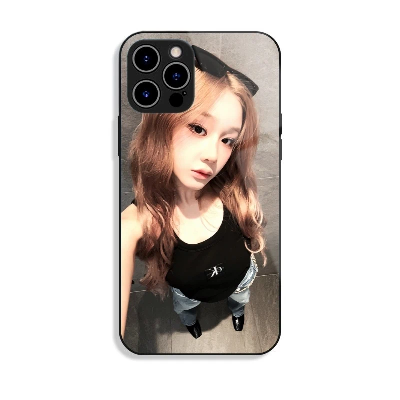 BABYMONSTER 高清鋼化玻璃手機殼