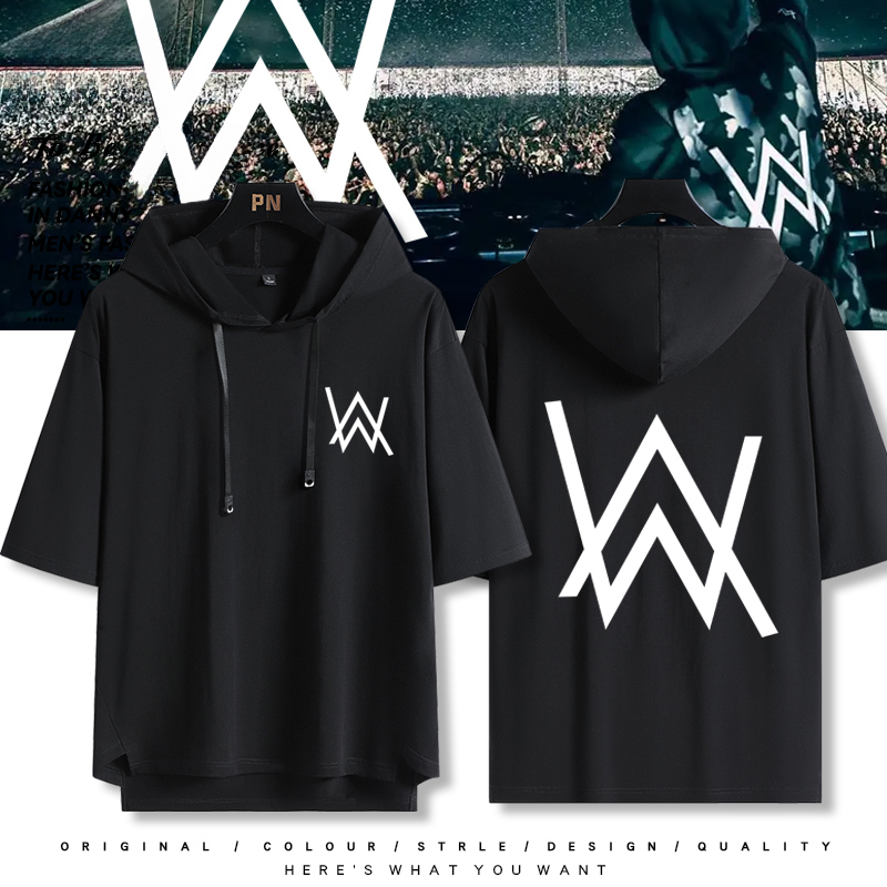 艾倫沃克 Alan Walker 連帽短袖T恤