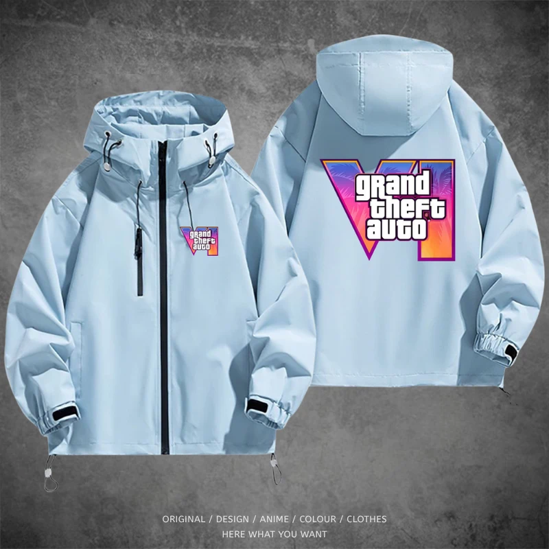 俠盜獵車手VI GTA6 機能外套｜防風防水戶外衝鋒衣