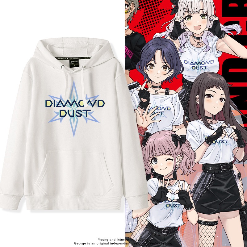GIRLS BAND CRY哭泣少女樂隊聯名衛衣2025秋冬新款親子情侶裝連帽衛衣