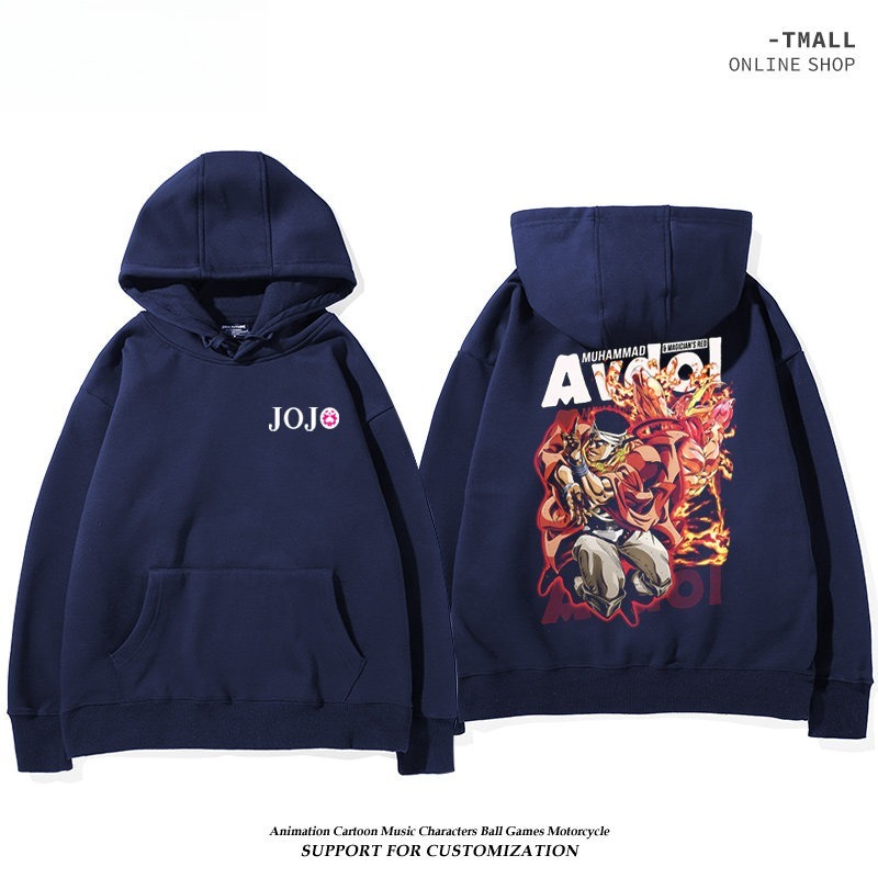 JOJO的奇妙冒險 親子情侶男女連帽衛衣