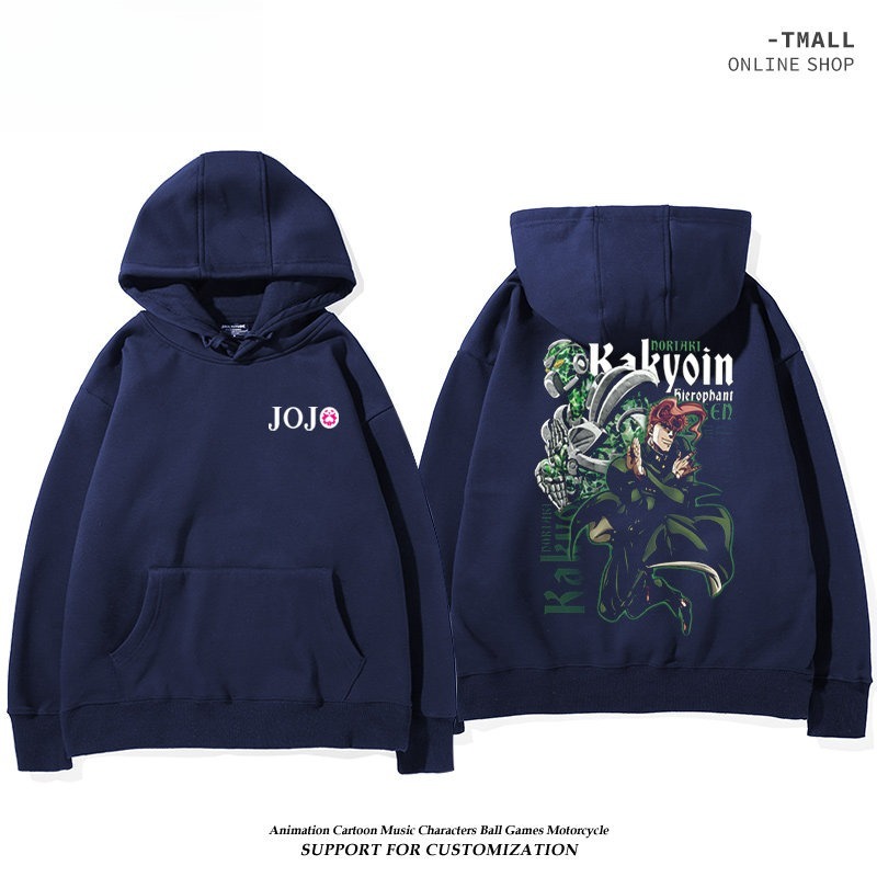 JOJO的奇妙冒險 親子情侶男女連帽衛衣