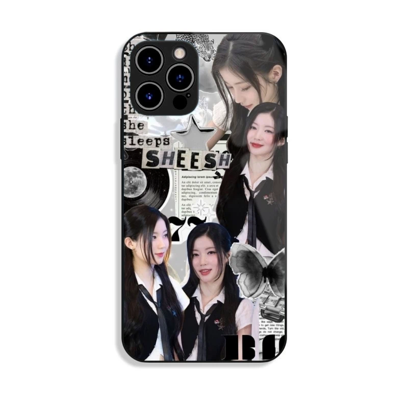 BABYMONSTER 高清鋼化玻璃手機殼