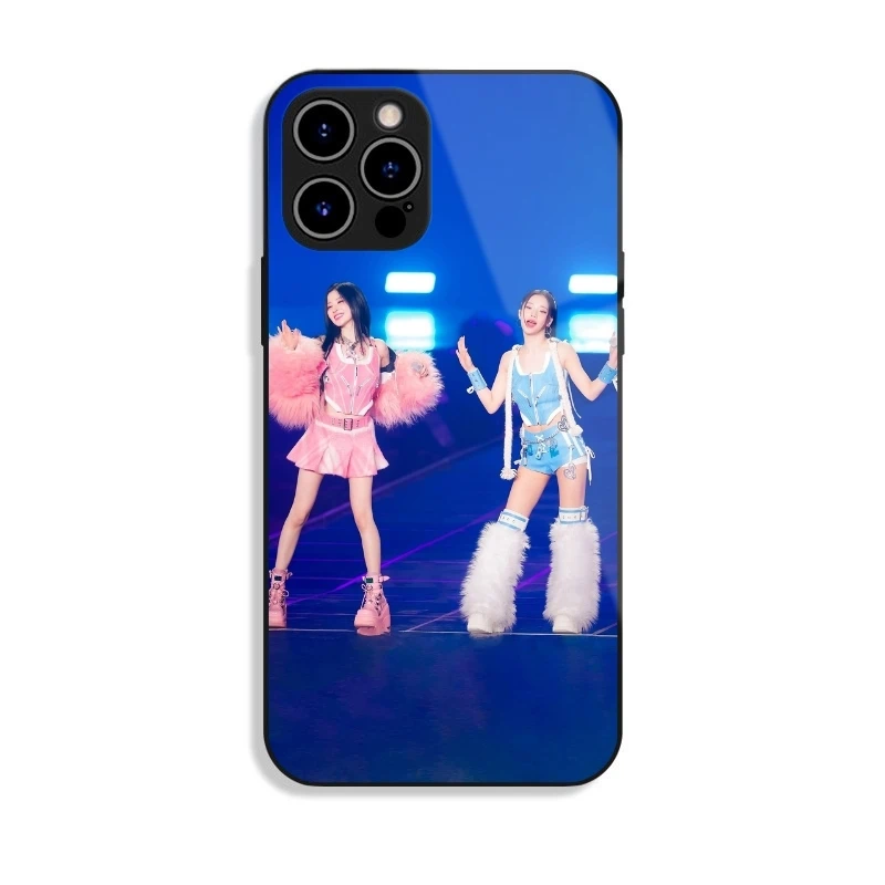 BABYMONSTER 高清鋼化玻璃手機殼