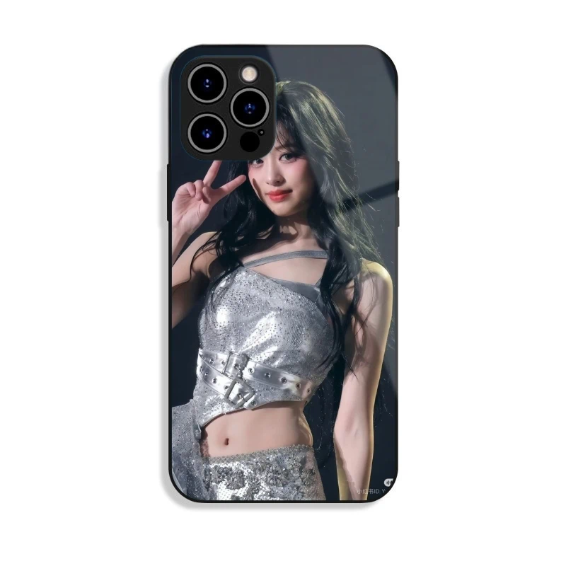 BABYMONSTER 高清鋼化玻璃手機殼