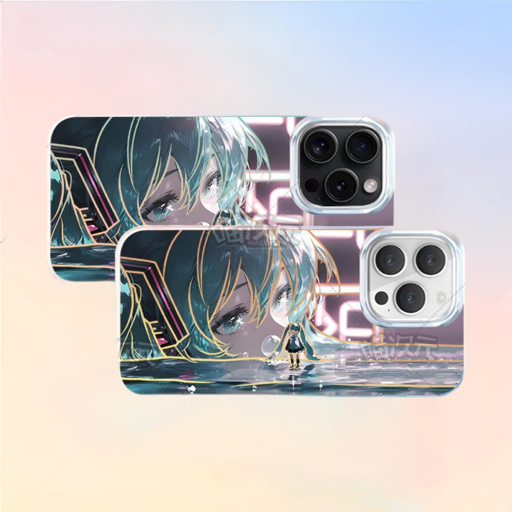 初音未來極光金手機殼