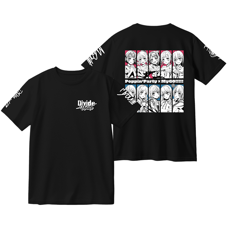BanG Dream MyGO!!! 周邊短袖T恤