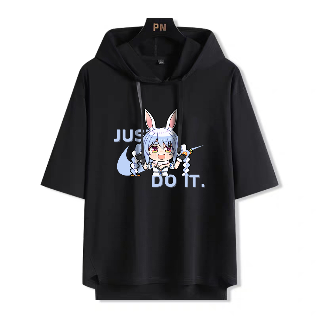 Vtuber HOLOLIVE 潮牌聯名連帽短袖T恤