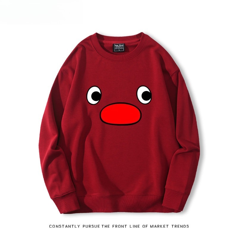 pingu 聯名親子情侶裝 圓領長袖