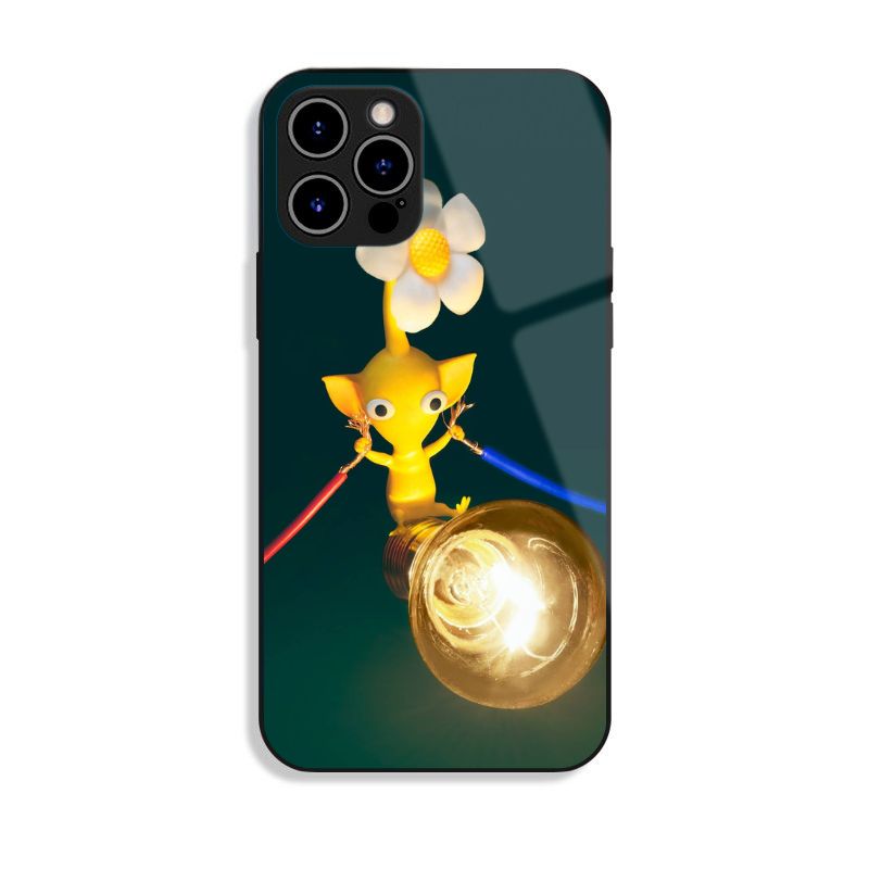 皮克敏 PIKMIN 高清鋼化玻璃手機殼