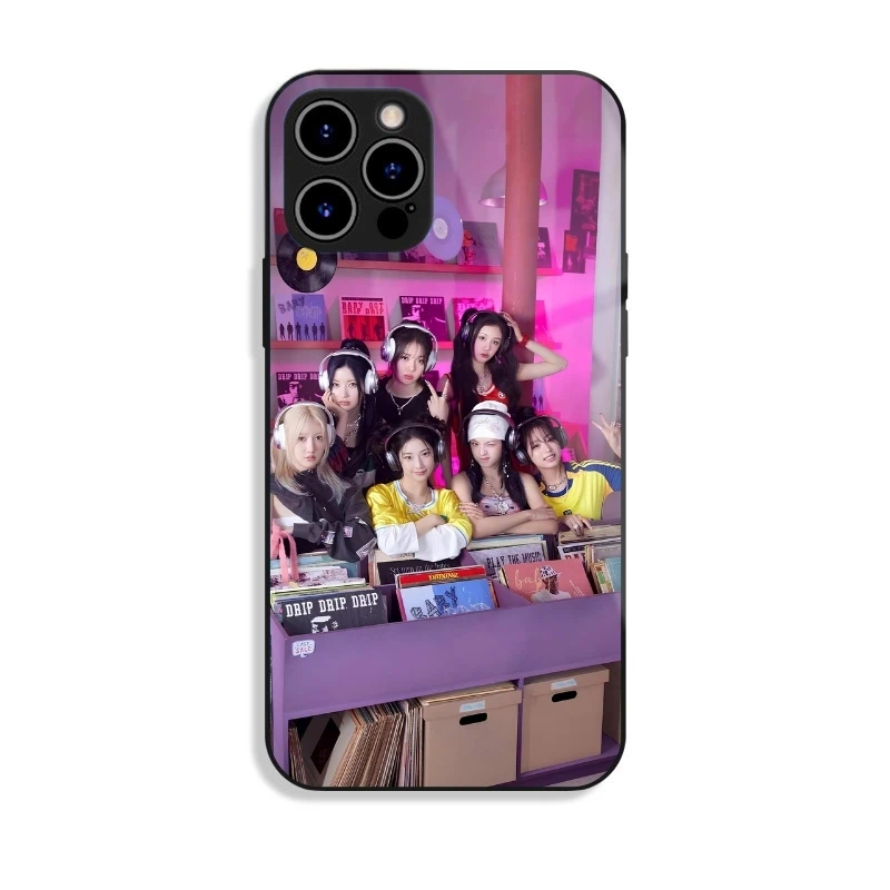 BABYMONSTER 高清鋼化玻璃手機殼