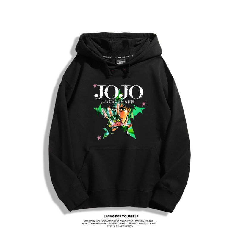 JOJO的奇妙冒險 聯名衛衣2025秋冬新款親子情侶裝連帽衛衣