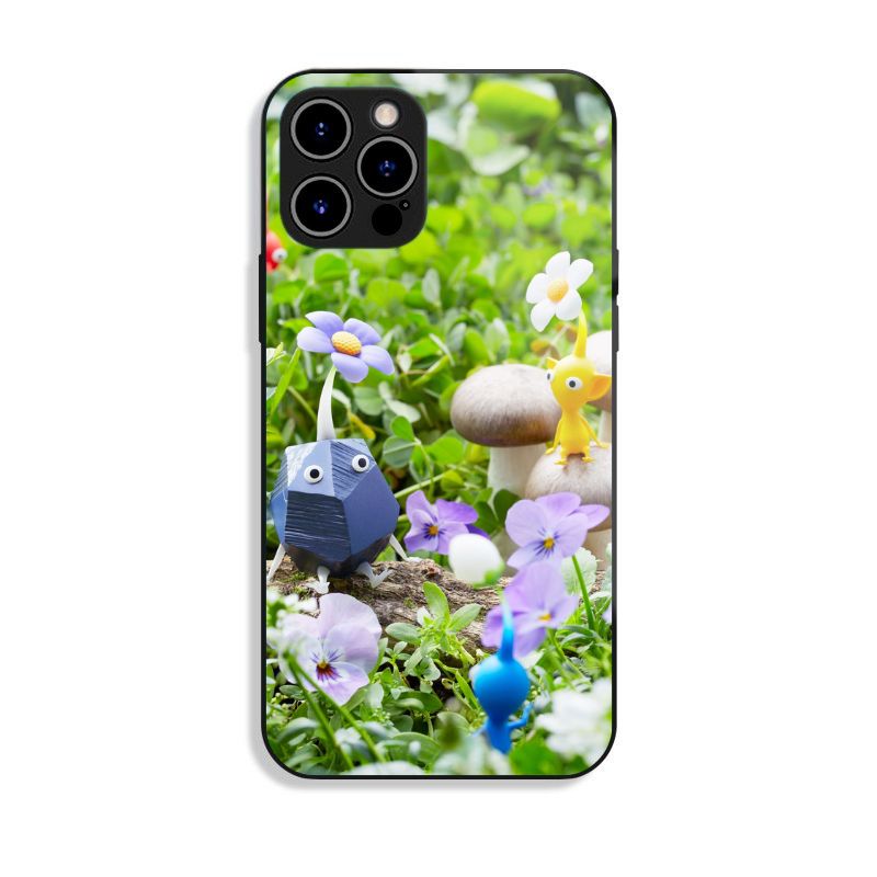 皮克敏 PIKMIN 高清鋼化玻璃手機殼