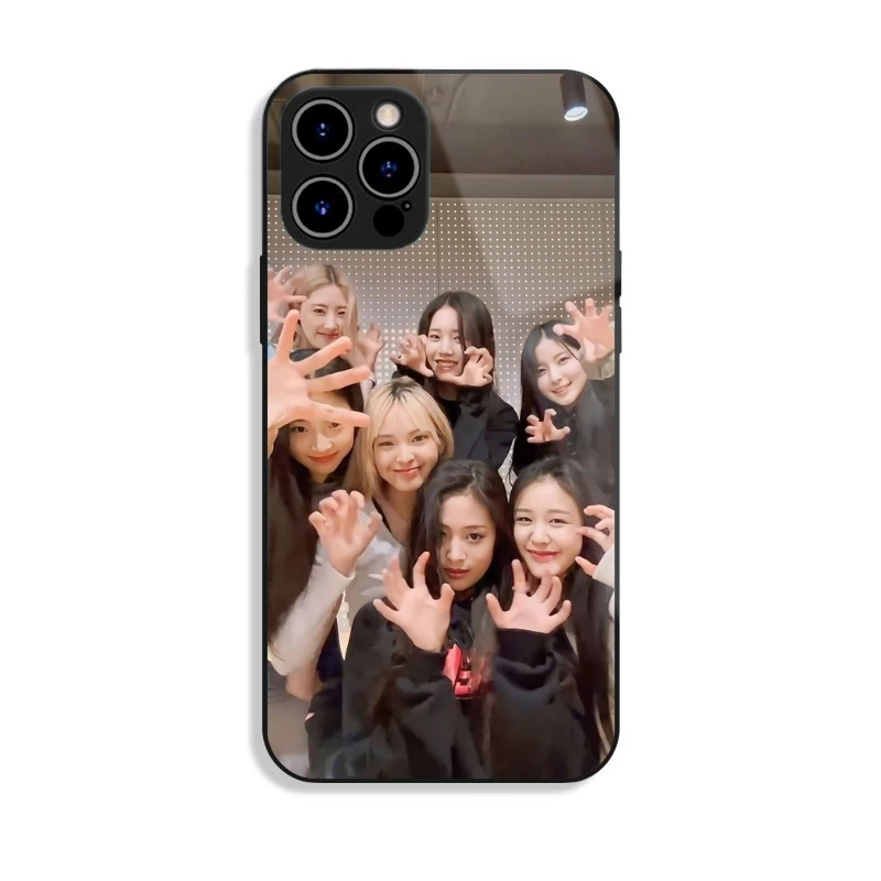 BABYMONSTER 高清鋼化玻璃手機殼