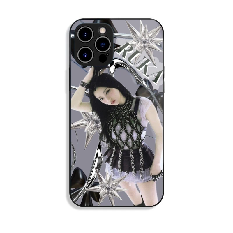 BABYMONSTER 高清鋼化玻璃手機殼