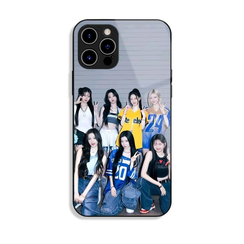 BABYMONSTER 高清鋼化玻璃手機殼