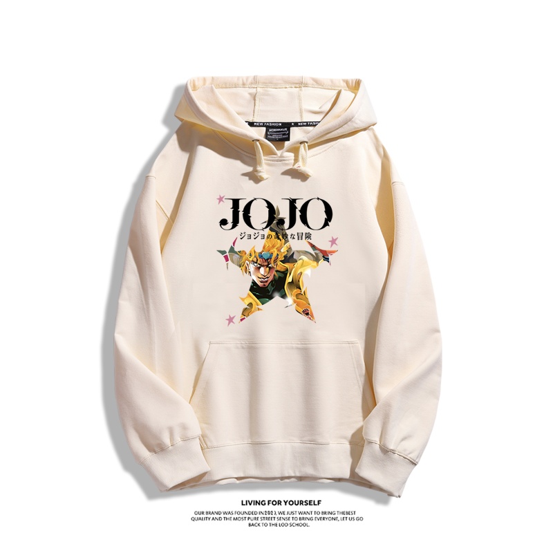 JOJO的奇妙冒險 聯名衛衣2025秋冬新款親子情侶裝連帽衛衣