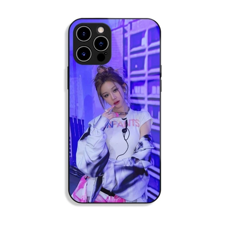 BABYMONSTER 高清鋼化玻璃手機殼