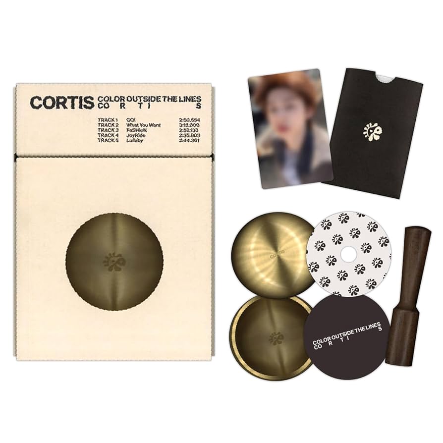 CORTIS COLOR OUTSIDE THE LINES專輯內容白底展示
