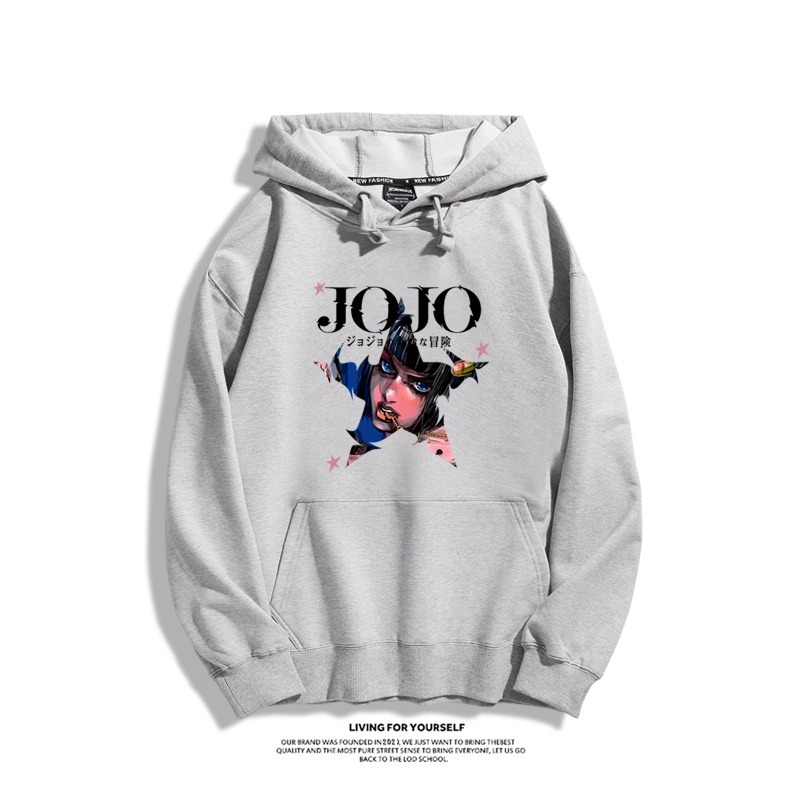 JOJO的奇妙冒險 聯名衛衣2025秋冬新款親子情侶裝連帽衛衣