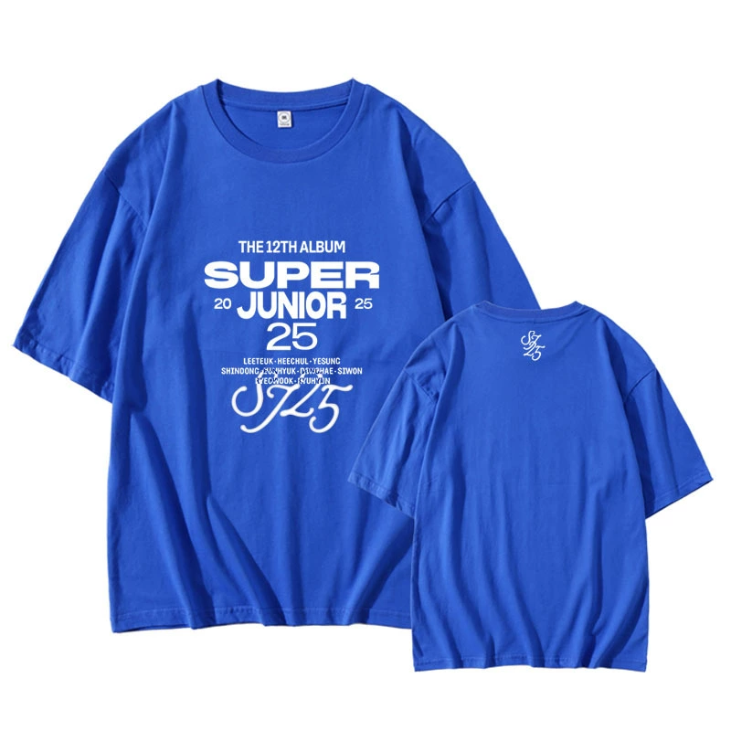 SUPER JUNIOR 2025 20週年巡迴演唱會 印花短袖T恤