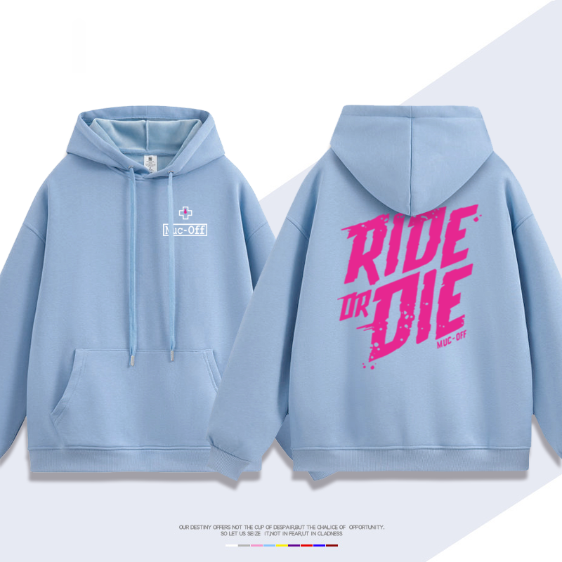 PMuc-Off土坡ride or die速降騎行服 衛衣2025秋冬新款親子情侶裝連帽衛衣