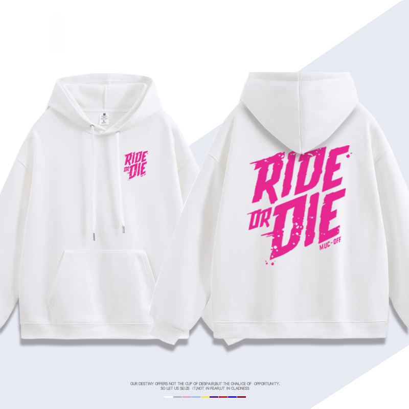 PMuc-Off土坡ride or die速降騎行服 衛衣2025秋冬新款親子情侶裝連帽衛衣