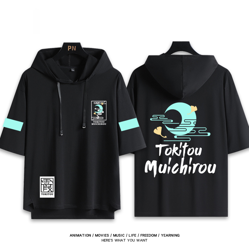 鬼滅之刃  連帽短袖T恤-ZUIHANG SHOP