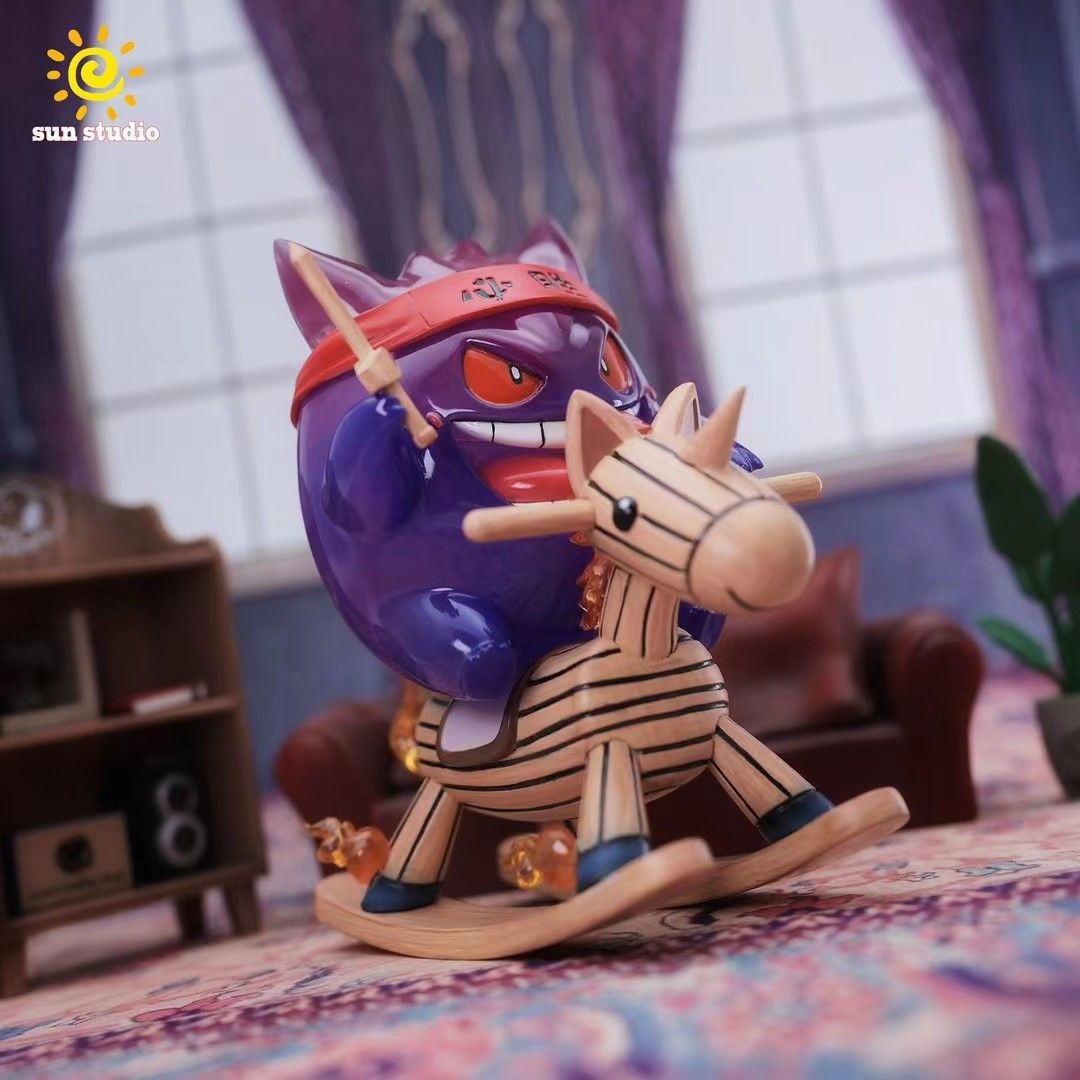 SUN 精靈寶可夢 搖搖馬耿鬼-GOODTOYSTUDIO