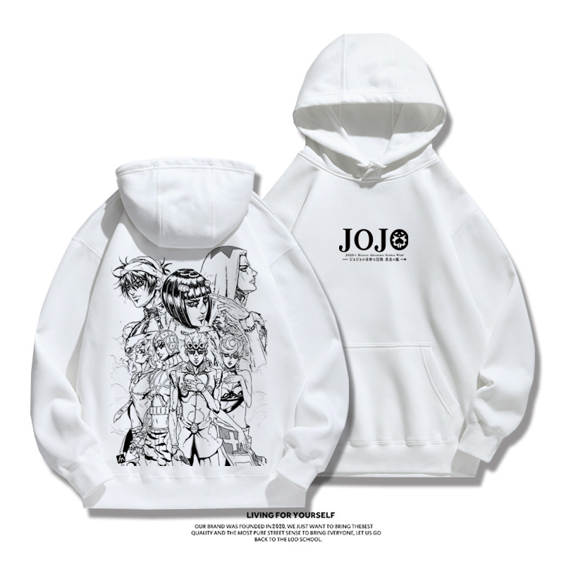 JOJO的奇妙冒險衛衣新款 親子情侶裝連帽衛衣