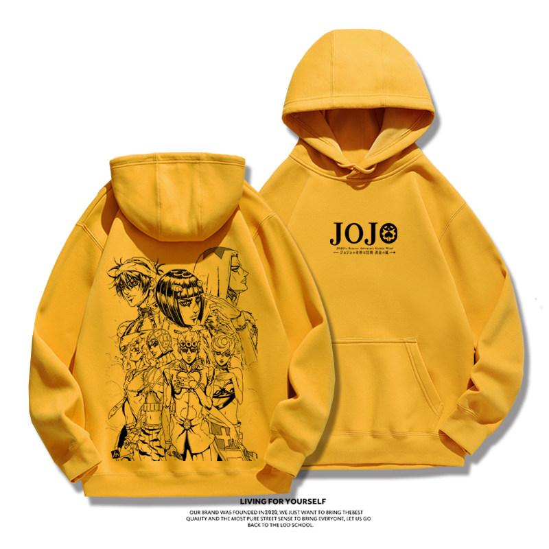 JOJO的奇妙冒險衛衣新款 親子情侶裝連帽衛衣