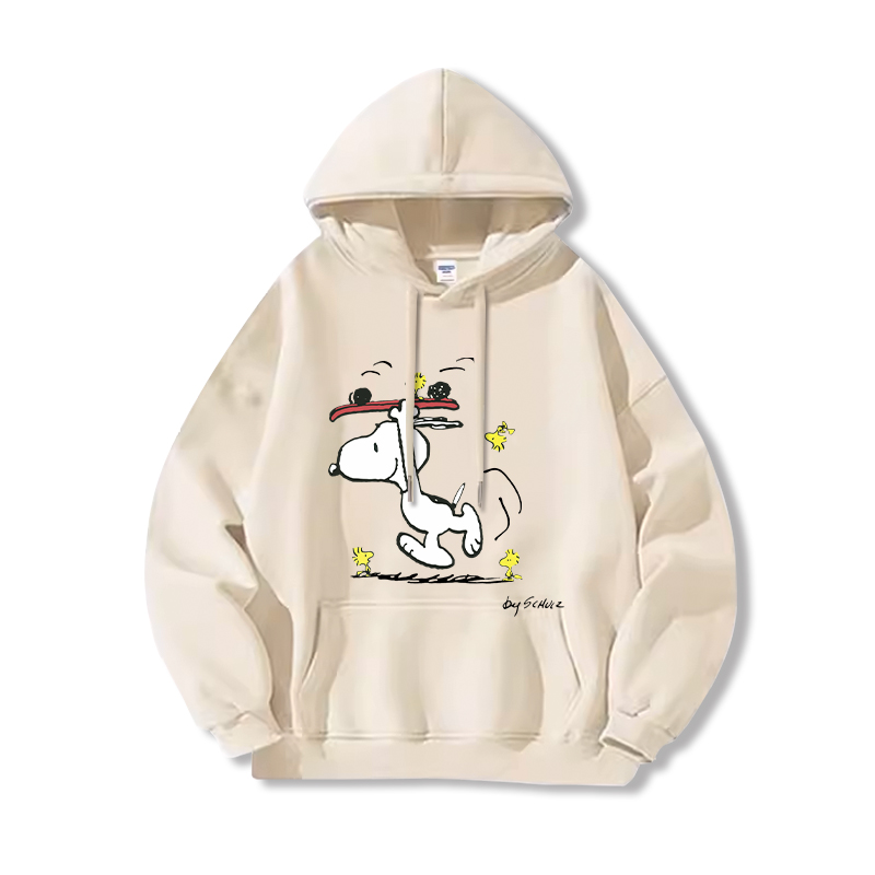 Snoopy史努比新款 親子情侶男女連帽衛衣
