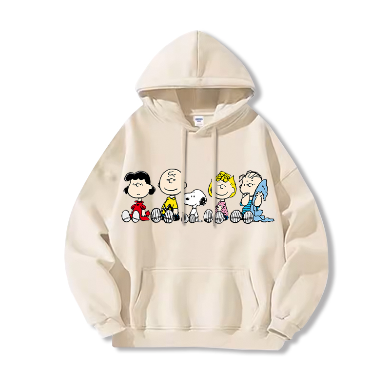 Snoopy史努比新款 親子情侶男女連帽衛衣
