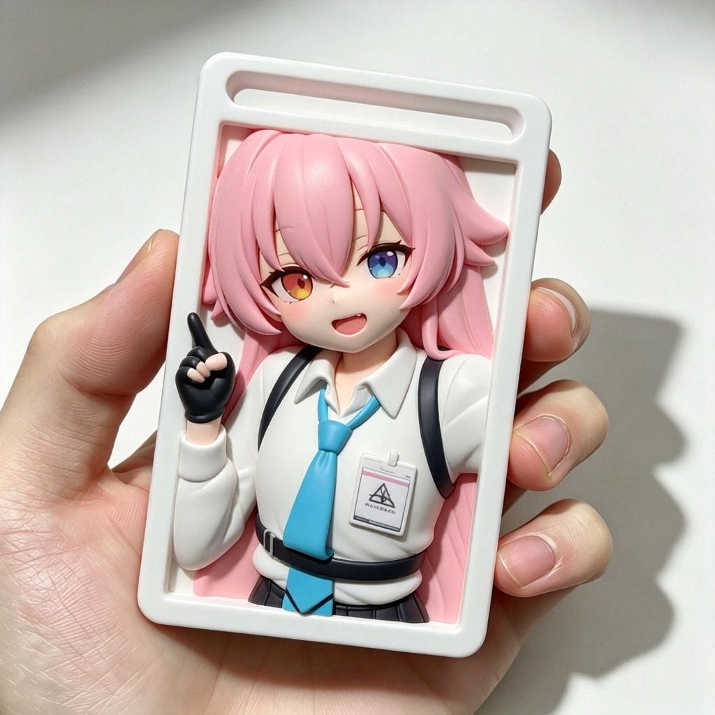 3D立體浮雕悠遊卡套｜動漫遊戲粉絲收藏周邊