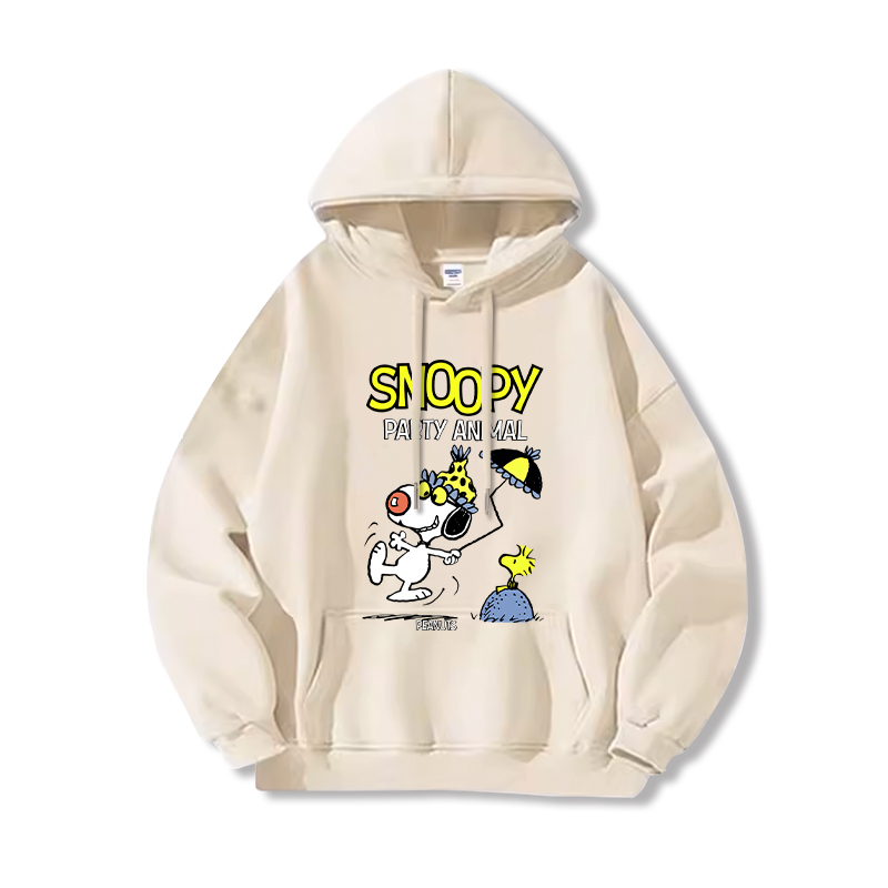 Snoopy史努比新款 親子情侶男女連帽衛衣