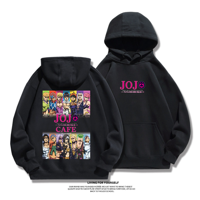 JOJO的奇妙冒險衛衣新款 親子情侶裝連帽衛衣