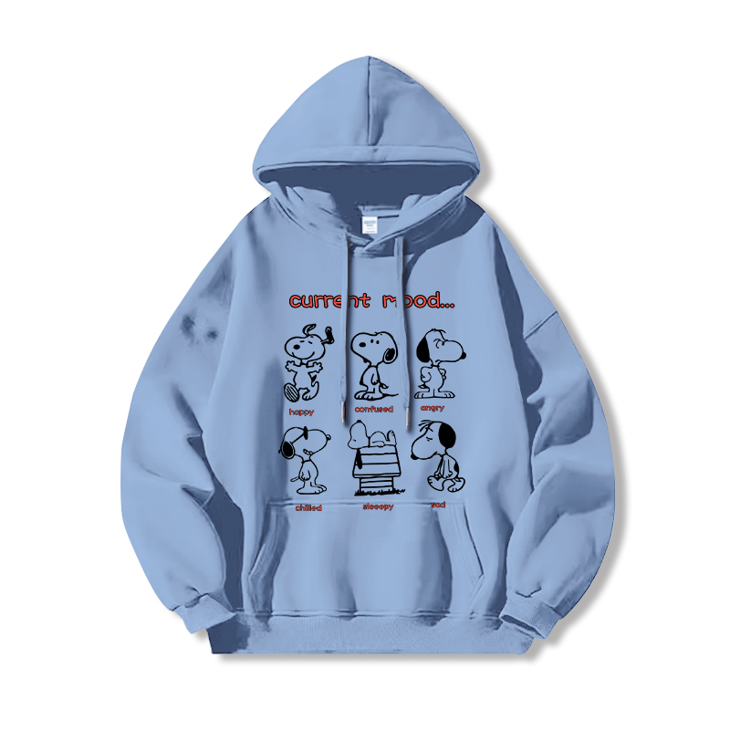 Snoopy史努比新款 親子情侶男女連帽衛衣