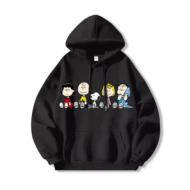Snoopy史努比新款 親子情侶男女連帽衛衣