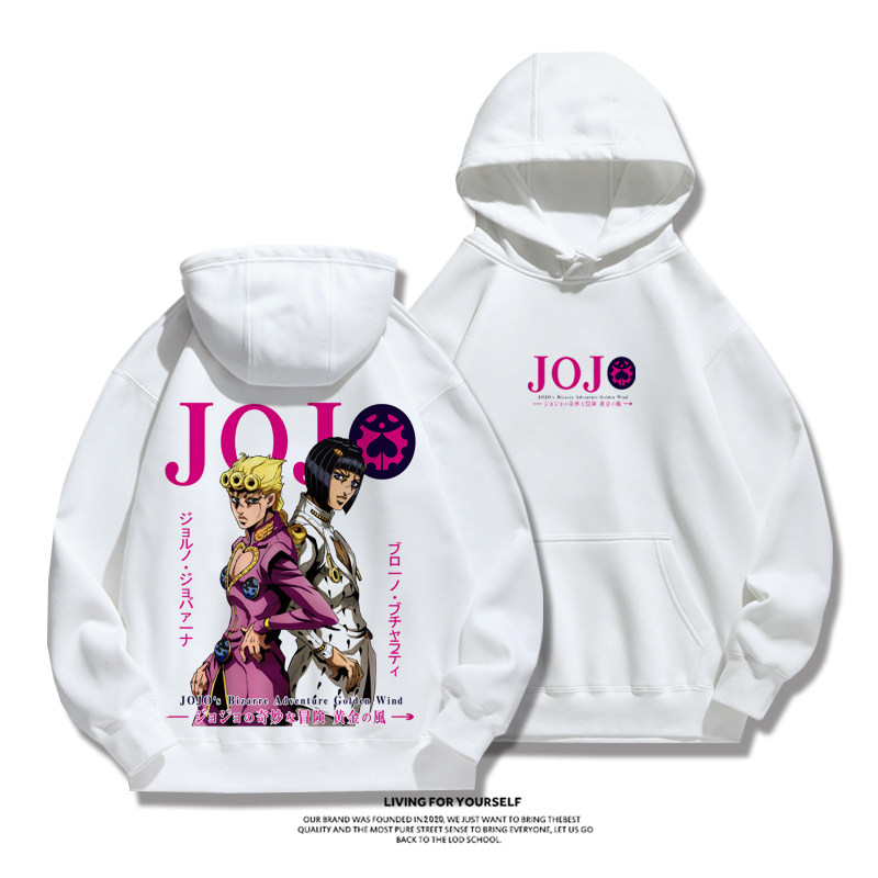 JOJO的奇妙冒險衛衣新款 親子情侶裝連帽衛衣