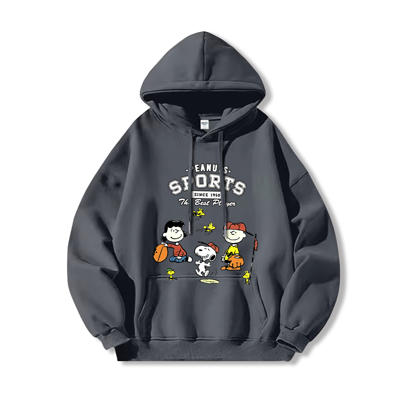 Snoopy史努比新款 親子情侶男女連帽衛衣