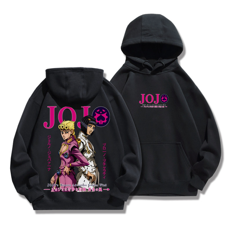 JOJO的奇妙冒險衛衣新款 親子情侶裝連帽衛衣