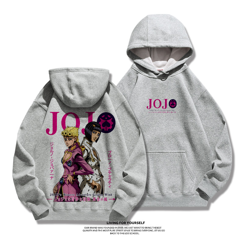 JOJO的奇妙冒險衛衣新款 親子情侶裝連帽衛衣