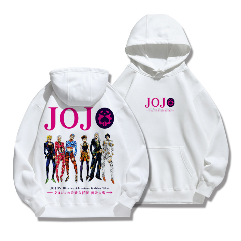 JOJO的奇妙冒險衛衣新款 親子情侶裝連帽衛衣
